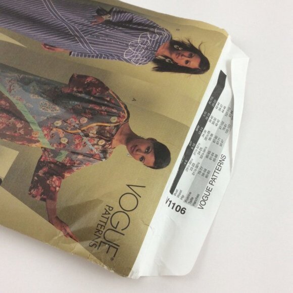 Vogue Pattern 1106 Koos Couture Ladies Kaftan Uncut 4 6 8 10 12 14 XS SML MED - Picture 3 of 13
